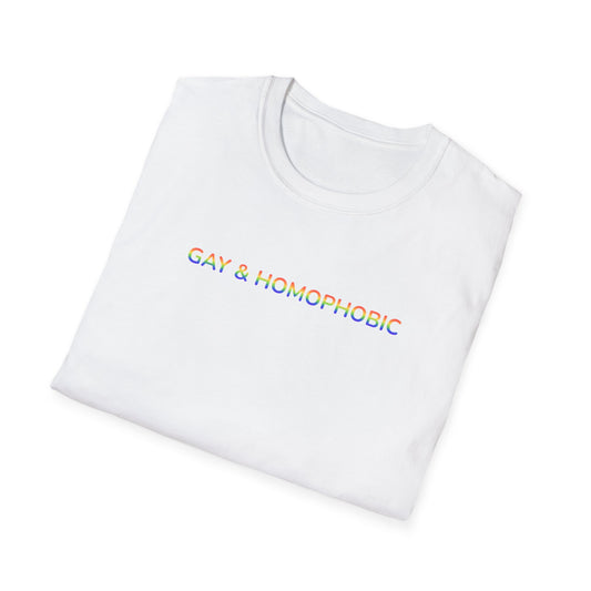 Gay & Homophobic Tee